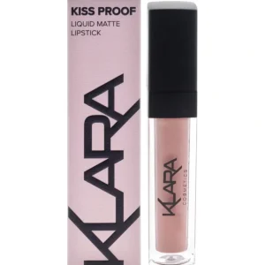 Sale Kiss Proof Lipstick Liquid Matte - 20 Birthday Suit by Klara for Women - 0.27 oz Lipstick - GlowEssence Care - Embrace the Essence of Radiance with Premium Skincare Solutions
