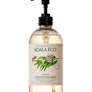 Wash<Koala Eco Hand Wash Lemon Scented Eucalyptus & Rosemary 500ml - GlowEssence Care - Embrace the Essence of Radiance with Premium Skincare Solutions