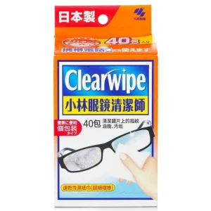 Wash<Kobayashi Kobayashi Clearwipe Lens Cleaning Wet Tissue - 40 packs 40pcs/box - GlowEssence Care - Embrace the Essence of Radiance with Premium Skincare Solutions