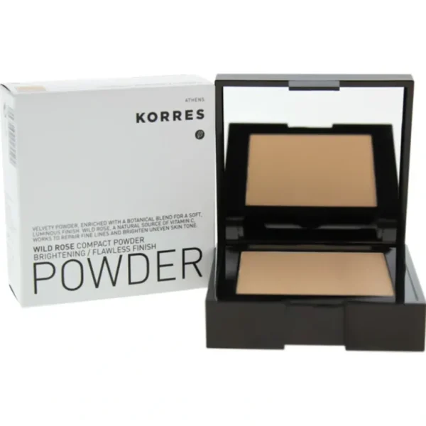 Complexion-care<Korres Wild Rose Compact Powder - WRP3 by Korres for Women - 0.35 oz Powder - GlowEssence Care - Embrace the Essence of Radiance with Premium Skincare Solutions
