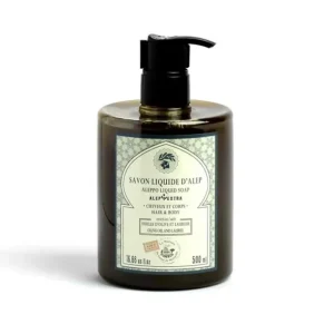 Wash<La Maison du Savon de Marseille Aleppo Liquid Soap 500ml (around 8%-15% Laurel Oil) Fixed Size - GlowEssence Care - Embrace the Essence of Radiance with Premium Skincare Solutions
