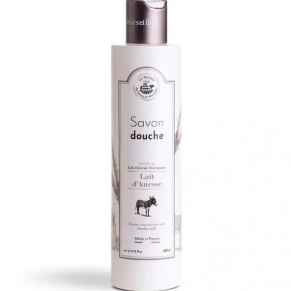 Wash<La Maison du Savon de Marseille Donkey Milk Shower Soap 250ml Fixed Size - GlowEssence Care - Embrace the Essence of Radiance with Premium Skincare Solutions