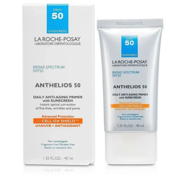 Outlet La Roche Posay Anthelios 50 Daily Anti-Aging Primer With Suncreen 40ml/1.35oz - GlowEssence Care - Embrace the Essence of Radiance with Premium Skincare Solutions