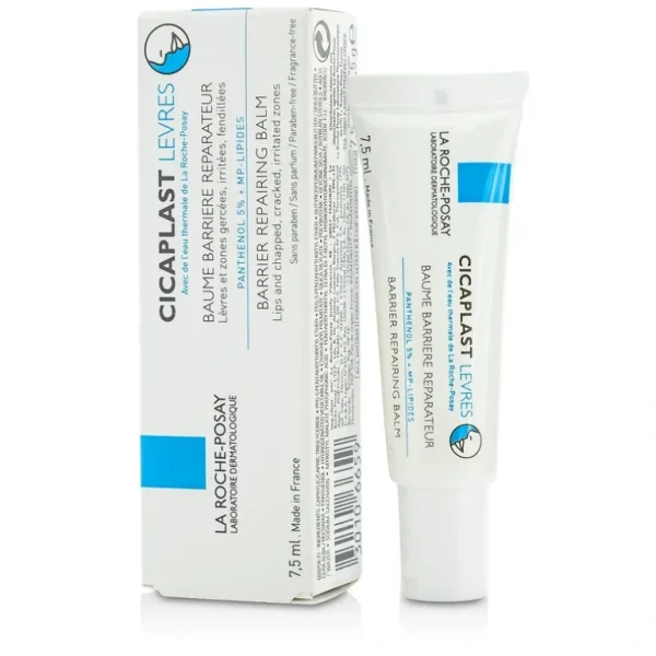 Sale La Roche Posay Cicaplast Levres Barrier Repairing Balm - For Lips & Chapped, Cracked, Irritated Zone 7.5ml/0.25oz - GlowEssence Care - Embrace the Essence of Radiance with Premium Skincare Solutions