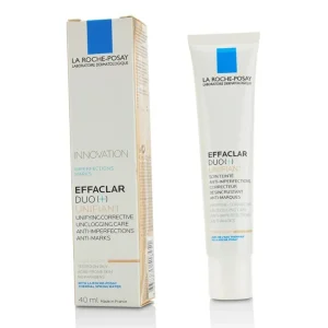 Clearance La Roche Posay Effaclar Duo (+) Unifiant Unifying Corrective Unclogging Care Anti-Imperfections Anti-Marks - Light 40ml/1.35oz - GlowEssence Care - Embrace the Essence of Radiance with Premium Skincare Solutions