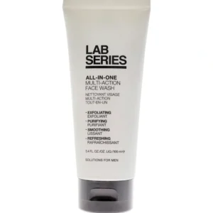 Wash<Lab Series All-In-One Multi Action Face Wash by Lab Series for Men - 3.4 oz Cleanser - GlowEssence Care - Embrace the Essence of Radiance with Premium Skincare Solutions