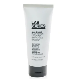 Wash<Lab Series Lab Series All-In-One Multi-Action Face Wash 100ml/3.4oz - GlowEssence Care - Embrace the Essence of Radiance with Premium Skincare Solutions