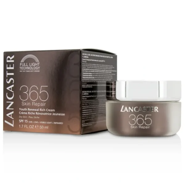 Cheap Lancaster 365 Skin Repair Youth Renewal Rich Cream SPF15 - Dry Skin 50ml/1.7oz - GlowEssence Care - Embrace the Essence of Radiance with Premium Skincare Solutions