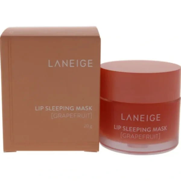 Lip-care<Laneige Lip Sleeping Mask - Grapefruit by Laneige for Unisex - 0.7 oz Lip Mask - GlowEssence Care - Embrace the Essence of Radiance with Premium Skincare Solutions