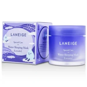 Discount Laneige Water Sleeping Mask - Lavender 70ml/2.37oz - GlowEssence Care - Embrace the Essence of Radiance with Premium Skincare Solutions