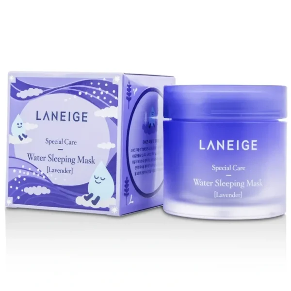 Discount Laneige Water Sleeping Mask - Lavender 70ml/2.37oz - GlowEssence Care - Embrace the Essence of Radiance with Premium Skincare Solutions