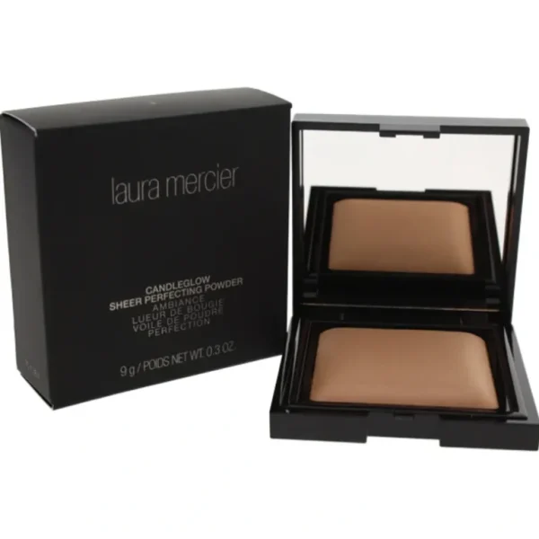 Complexion-care<Laura Mercier Candleglow Sheer Perfecting Powder - # 3 Light To Medium by Laura Mercier for Women - 0.3 oz Powder - GlowEssence Care - Embrace the Essence of Radiance with Premium Skincare Solutions