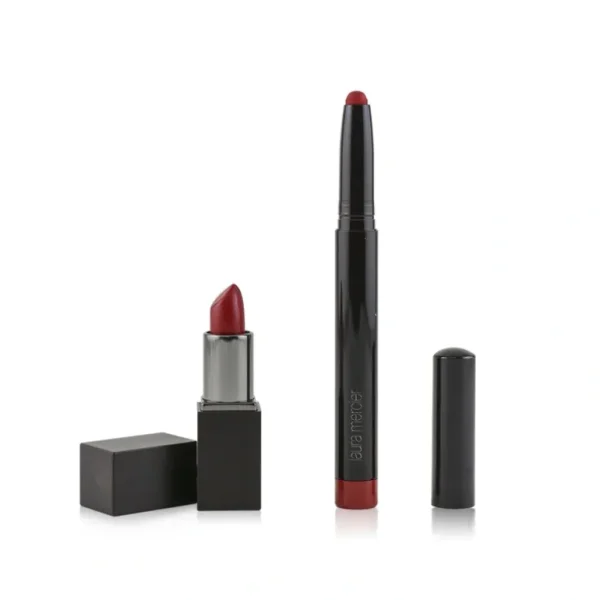 Lip-care<Laura Mercier Velour A Deux Lip Duo (2x Lipstick) - Red 2pcs - GlowEssence Care - Embrace the Essence of Radiance with Premium Skincare Solutions
