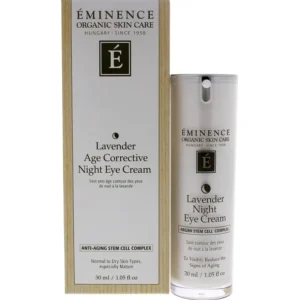 Hot Lavender Age Corrective Night Eye Cream by Eminence for Unisex - 1.05 oz Cream - GlowEssence Care - Embrace the Essence of Radiance with Premium Skincare Solutions