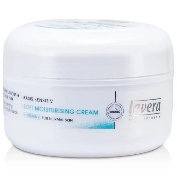 Complexion-care<Lavera Basis Sensitiv Soft Moisturising Cream 150ml/5oz - GlowEssence Care - Embrace the Essence of Radiance with Premium Skincare Solutions