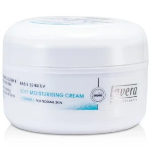 Discount Lavera Basis Sensitiv Soft Moisturising Cream 150ml/5oz - GlowEssence Care - Embrace the Essence of Radiance with Premium Skincare Solutions