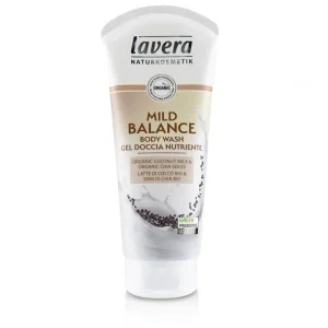 Wash<Lavera Body Wash - Mild Balance (Organic Coconut Milk & Organic Chia Seeds) 200ml/6.6oz - GlowEssence Care - Embrace the Essence of Radiance with Premium Skincare Solutions