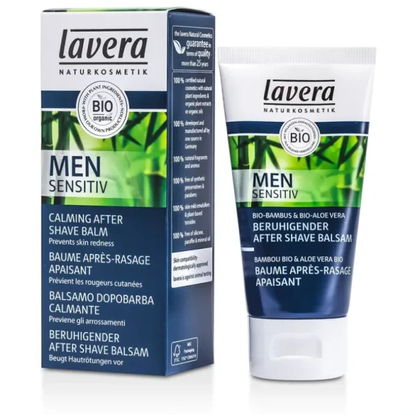 Discount Lavera Men Sensitiv Calming After Shave Balm 50ml/1.6oz - GlowEssence Care - Embrace the Essence of Radiance with Premium Skincare Solutions