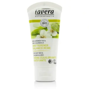 Discount Lavera Organic Green Tea & Calendula Mattifying Balancing Cream - For Combination Skin 50ml/1.7oz - GlowEssence Care - Embrace the Essence of Radiance with Premium Skincare Solutions