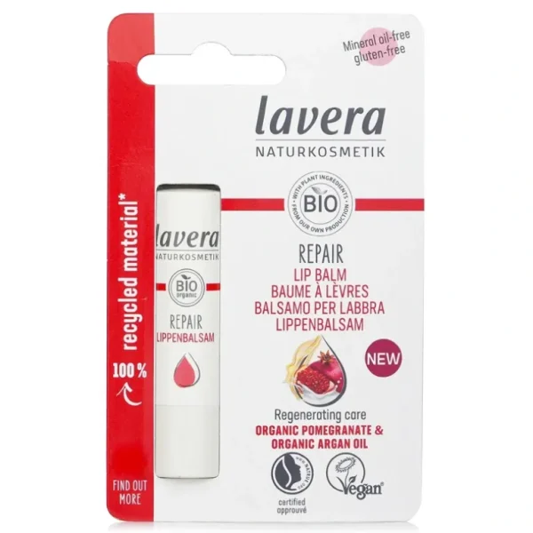 Hot Lavera Repair Lip Balm 4.5g/0.1oz - GlowEssence Care - Embrace the Essence of Radiance with Premium Skincare Solutions
