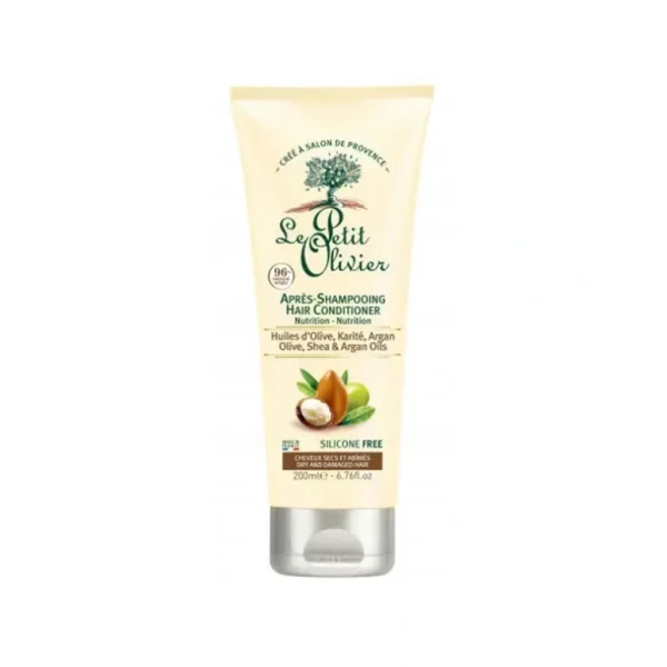 Clearance Le Petit Olivier Olive, Shea, Argan Oils Hair Conditioner - Dry & Damaged Hair 200 ml Fixed Size - GlowEssence Care - Embrace the Essence of Radiance with Premium Skincare Solutions