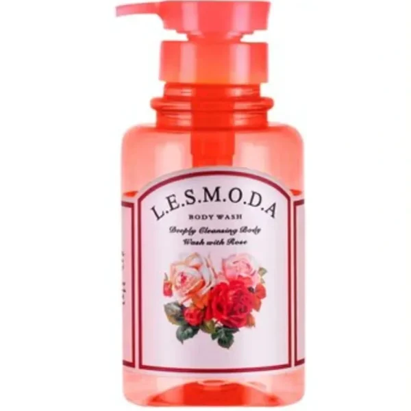Wash<LESMODA Organic Deeping Cleansing Body Wash with Rose Damascene 838ml Fixed Size - GlowEssence Care - Embrace the Essence of Radiance with Premium Skincare Solutions