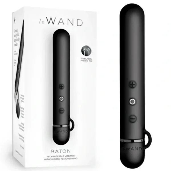 Wash<Lewand Baton Vibrater - # Black 1pc - GlowEssence Care - Embrace the Essence of Radiance with Premium Skincare Solutions