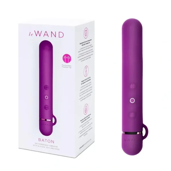 Wash<Lewand Baton Vibrater - # Cherry 1 pc - GlowEssence Care - Embrace the Essence of Radiance with Premium Skincare Solutions