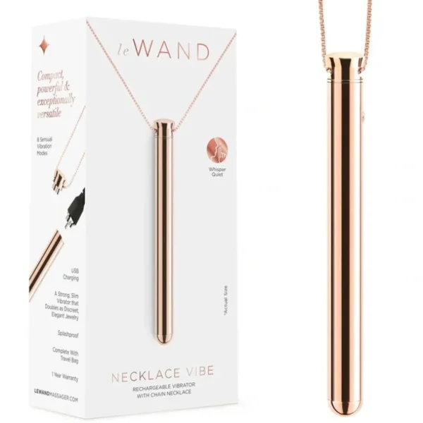 Wash<Lewand Vibrating Necklace - # Rose Gold 1 pc - GlowEssence Care - Embrace the Essence of Radiance with Premium Skincare Solutions