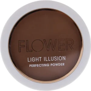 Beauty<Light Illusion Perfecting Powder - D3 Mocha by Flower Beauty for Women - 0.28 oz Powder - GlowEssence Care - Embrace the Essence of Radiance with Premium Skincare Solutions