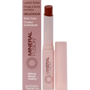 Lip-care<Lipstick Butter - Delicious by Mineral Fusion for Women - 0.06 oz Lipstick - GlowEssence Care - Embrace the Essence of Radiance with Premium Skincare Solutions