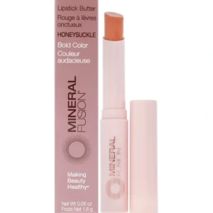 Lip-care<Lipstick Butter - Honeysuckle by Mineral Fusion for Women - 0.06 oz Lipstick - GlowEssence Care - Embrace the Essence of Radiance with Premium Skincare Solutions