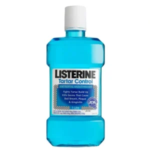Wash<Listerine Tartar Control Mouthwash 1L - GlowEssence Care - Embrace the Essence of Radiance with Premium Skincare Solutions