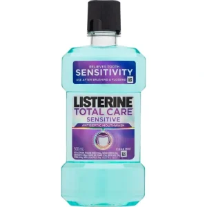 Clearance Listerine Total Care Sensitive Mouthwash 500ml - GlowEssence Care - Embrace the Essence of Radiance with Premium Skincare Solutions