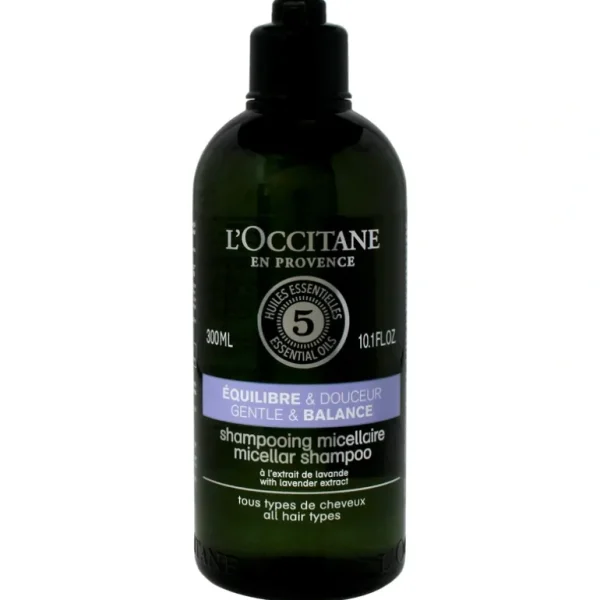 Wash<L'Occitane Gentle and Balance Shampoo by LOccitane for Unisex - 10 oz Shampoo - GlowEssence Care - Embrace the Essence of Radiance with Premium Skincare Solutions