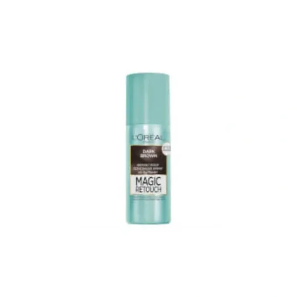 Wash<L'Oreal Paris Magic Retouch Temporary Root Concealer Spray - Dark Brown (Instant Grey Hair Coverage) - GlowEssence Care - Embrace the Essence of Radiance with Premium Skincare Solutions