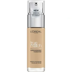 Online L'Oreal Paris True Match Liquid Foundation 30ml - Creamy Beige - GlowEssence Care - Embrace the Essence of Radiance with Premium Skincare Solutions