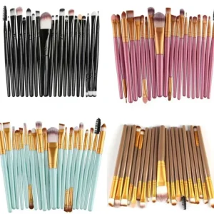 Store LOUISA LOUISA Makeup brush 20pcs special set (Random Color) Fixed Size - GlowEssence Care - Embrace the Essence of Radiance with Premium Skincare Solutions