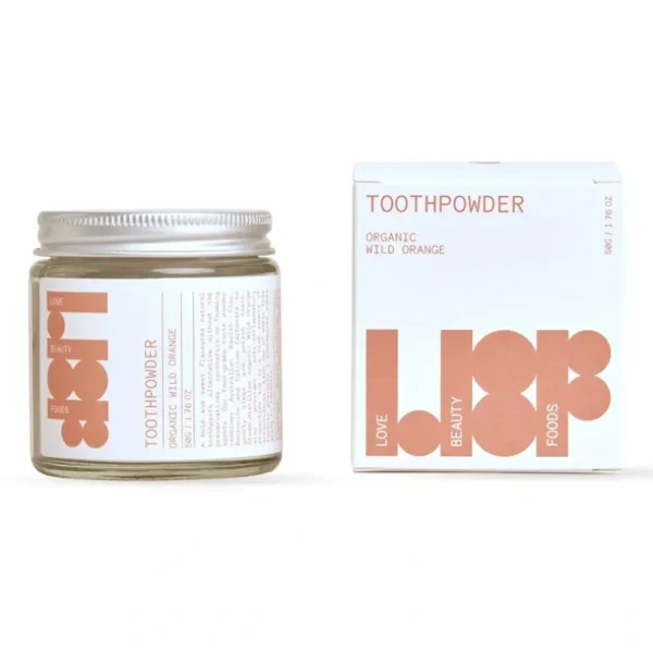 Clearance Love Beauty Foods Organic Wild Orange Tooth Powder 50g - GlowEssence Care - Embrace the Essence of Radiance with Premium Skincare Solutions