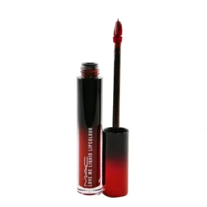 Lip-care<MAC Love Me Liquid Lipcolour - # 493 E For Effortless (Deep Burgundy Red) 3.1ml/0.1oz - GlowEssence Care - Embrace the Essence of Radiance with Premium Skincare Solutions