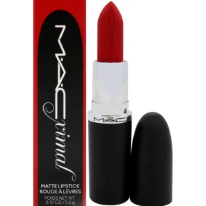 Lip-care<MAC Macximal Matte Lipstick - 691 Ruby Woo by MAC for Women - 0.12 oz Lipstick - GlowEssence Care - Embrace the Essence of Radiance with Premium Skincare Solutions
