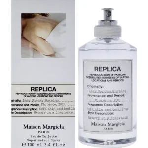 Wash<Maison Margiela Replica Lazy Sunday Morning by Maison Margiela for Women - 3.4 oz EDT Spray - GlowEssence Care - Embrace the Essence of Radiance with Premium Skincare Solutions