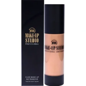 Fashion Make-Up Studio Fluid Foundation No Transfer - WA1 Vanilla Beige by Make-Up Studio for Women - 1.18 oz Foundation - GlowEssence Care - Embrace the Essence of Radiance with Premium Skincare Solutions