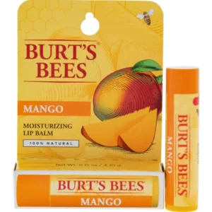 Lip-care<Mango Moisturizing Lip Balm Blister by Burts Bees for Unisex - 0.15 oz Lip Balm - GlowEssence Care - Embrace the Essence of Radiance with Premium Skincare Solutions