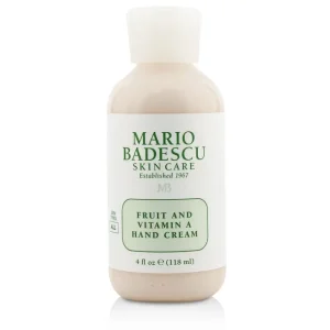 Wash<Mario Badescu Fruit And Vitamin A Hand Cream - For All Skin Types 118ml/4oz - GlowEssence Care - Embrace the Essence of Radiance with Premium Skincare Solutions