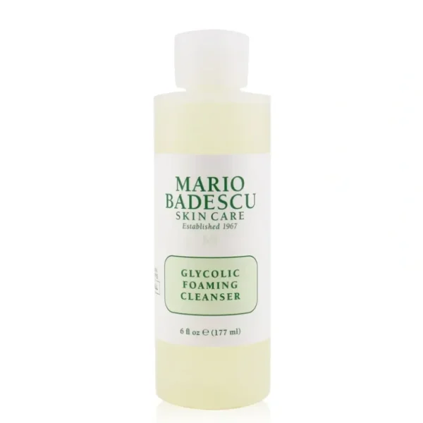 Wash<Mario Badescu Glycolic Foaming Cleanser - For All Skin Types 177ml/6oz - GlowEssence Care - Embrace the Essence of Radiance with Premium Skincare Solutions