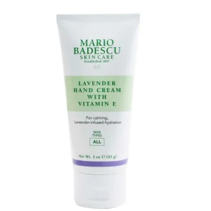 Shop Mario Badescu Hand Cream with Vitamin E - Lavender 85g/3oz - GlowEssence Care - Embrace the Essence of Radiance with Premium Skincare Solutions