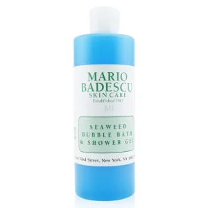 Wash<Mario Badescu Seaweed Bubble Bath & Shower Gel - For All Skin Types 472ml/16oz - GlowEssence Care - Embrace the Essence of Radiance with Premium Skincare Solutions