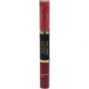 Store Max Factor Lipfinity Colour and Gloss - 560 Radiant Red by Max Factor for Women - 2 x 3 ml Lip Gloss - GlowEssence Care - Embrace the Essence of Radiance with Premium Skincare Solutions
