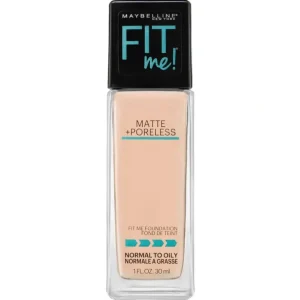 Cheap Maybelline Fit Me! Matte + Poreless Foundation 30ml Classic Ivory - GlowEssence Care - Embrace the Essence of Radiance with Premium Skincare Solutions